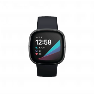 FITBIT Fitbit Sense - Karbon Siyah Akıllı Saat Giyilebilir Teknoloji