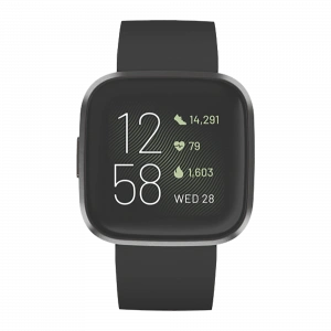 FITBIT FITBIT VERSA 2 Black/Carbon Giyilebilir Teknoloji