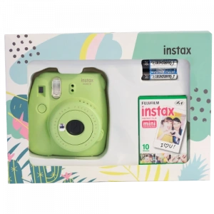 FUJIFILM INSTAX MINI 9 MINI BOX LIM GREEN Fotoğraf Makinesi