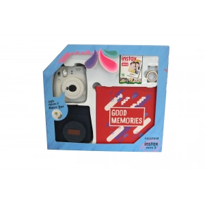 FUJIFILM Mini 9 Box Scrapbook SMO White Fotoğraf Makinesi