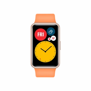 HUAWEI New Huawei Watch Fit Stia-B09 Orange Giyilebilir Teknoloji