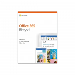 MICROSOFT Microsoft 365 Bireysel Türkçe Yeni Bilgisayar Çevre Birimleri