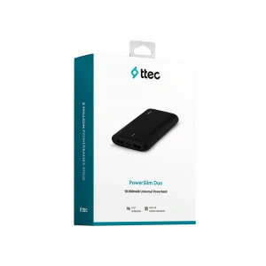 TTEC Ttec 2BB163S PowerSlim Duo 10.000mAh Ta Powerbank