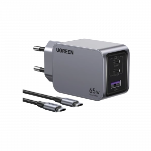 UGREEN UGREEN Nexode Pro 65W adaptör+100W kablo Cep Telefonu Aksesuar