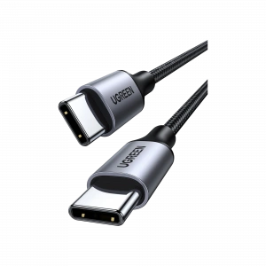 UGREEN UGREEN USB-C 60W Örgülü Kablo Syh 1M Cep Telefonu Aksesuar