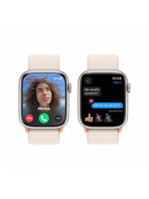 APPLE Apple Watch S9  41mm Yıldız Işığı SL Akıllı Saat