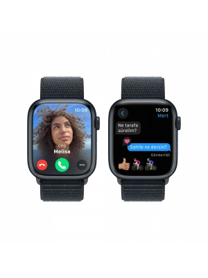 APPLE Apple Watch S9 45mm Gece Yarısı SL Akıllı Saat