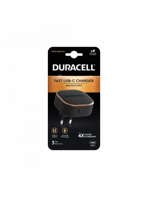 Duracell DURACELL WALL CHARGER 20W BLACK Şarj Cihazları