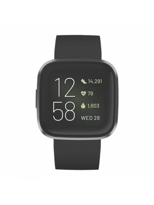 FITBIT FITBIT VERSA 2 Black/Carbon Giyilebilir Teknoloji