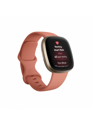 FITBIT Fitbit Versa 3 - Kil Pembe/Altın Akıllı Saat Giyilebilir Teknoloji