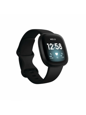 FITBIT Fitbit Versa 3 - Siyah Akıllı Saat Giyilebilir Teknoloji