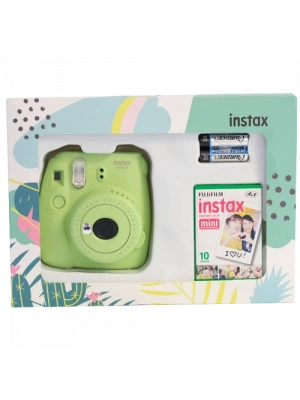 FUJIFILM INSTAX MINI 9 MINI BOX LIM GREEN Fotoğraf Makinesi