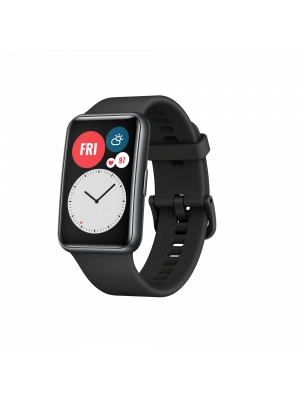 HUAWEI New Huawei Watch Fit STIA-B09 Black Giyilebilir Teknoloji