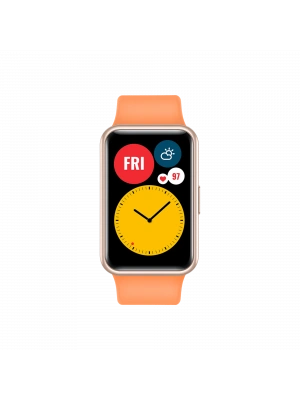 HUAWEI New Huawei Watch Fit Stia-B09 Orange Giyilebilir Teknoloji