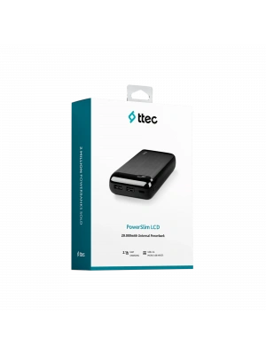 TTEC Ttec 2BB184S PowerSlim 20.000 Powerbank Powerbank
