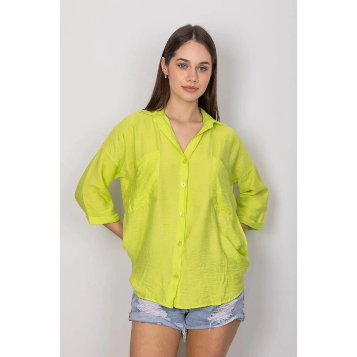 Cepli salaş gömlek t1010