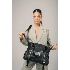 Ebga Siyah Cilt Kol Ve Omuz Çantası