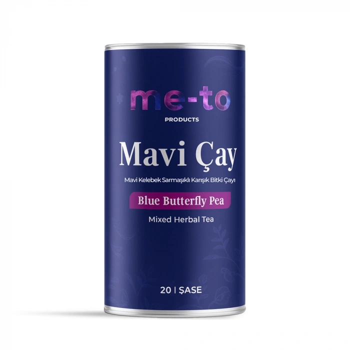 Mavi Kelebek Çay (Butterfly Pea Flower) 20 Adet Şase