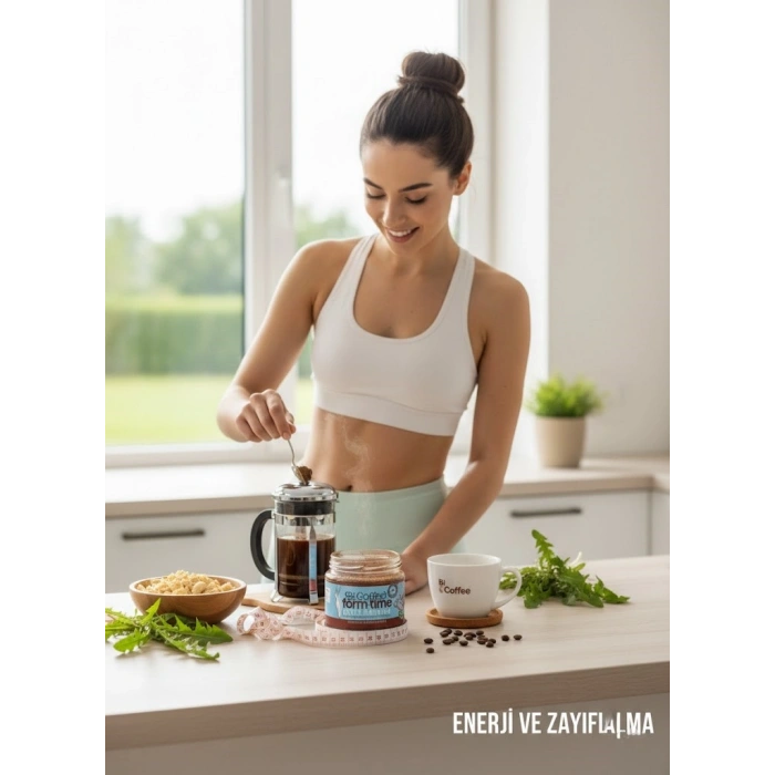 Coffee Form Time – Hindiba Özlü %100 Çözülebilir Diyet Kahvesi (150g)