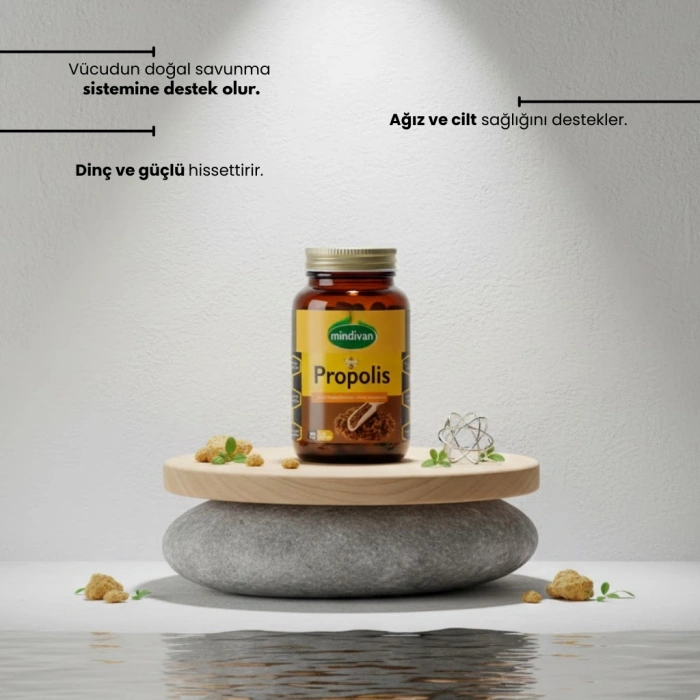Mindivan Propolis Takviye Edici Gıda - Doğal Bağışıklık Desteği