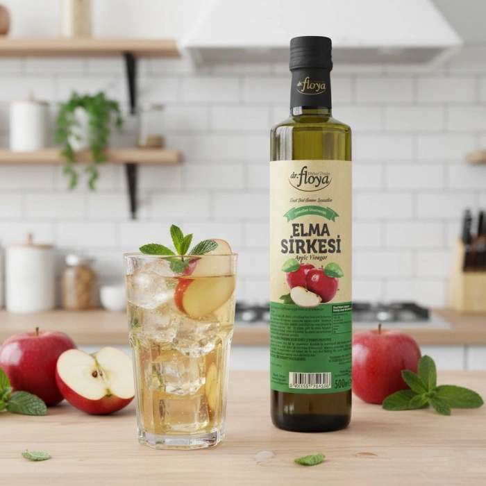 Dr. Floya Doğal Fermente Elma Sirkesi - 500 ml