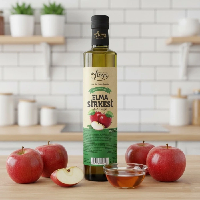 Dr. Floya Doğal Fermente Elma Sirkesi - 500 ml