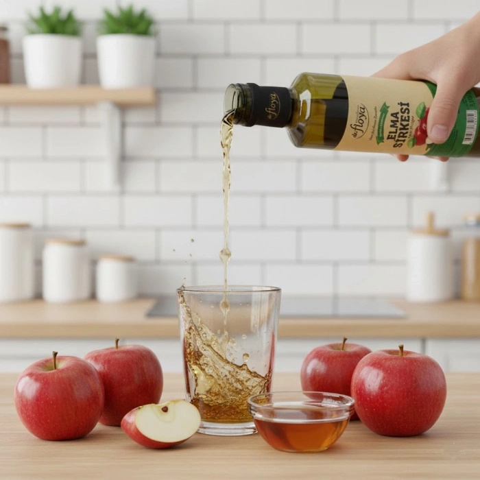 Dr. Floya Doğal Fermente Elma Sirkesi - 500 ml
