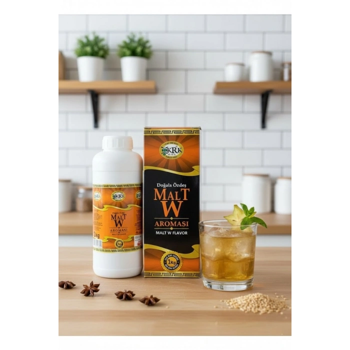 KRK Malt W Aroması 1 KG – Yoğun Konsantre Meşe ve İskoç Karakterli Malt Esansı