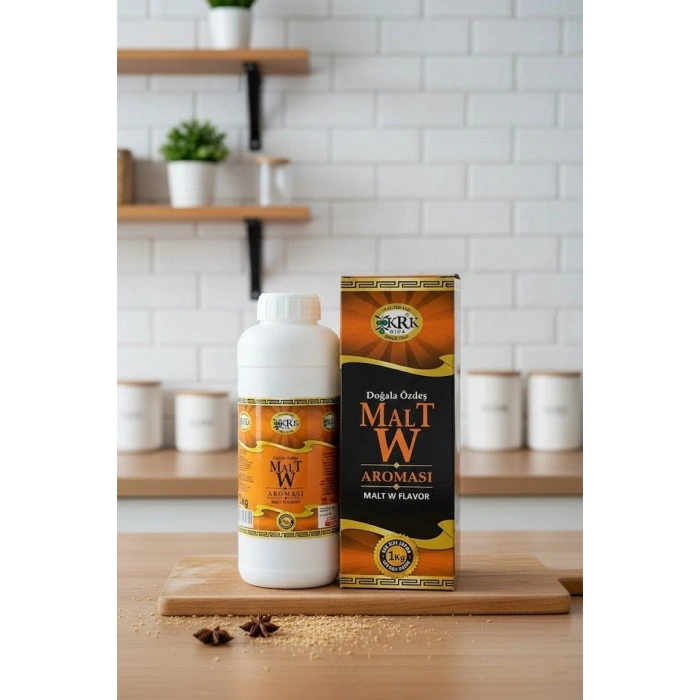 KRK Malt W Aroması 1 KG – Yoğun Konsantre Meşe ve İskoç Karakterli Malt Esansı