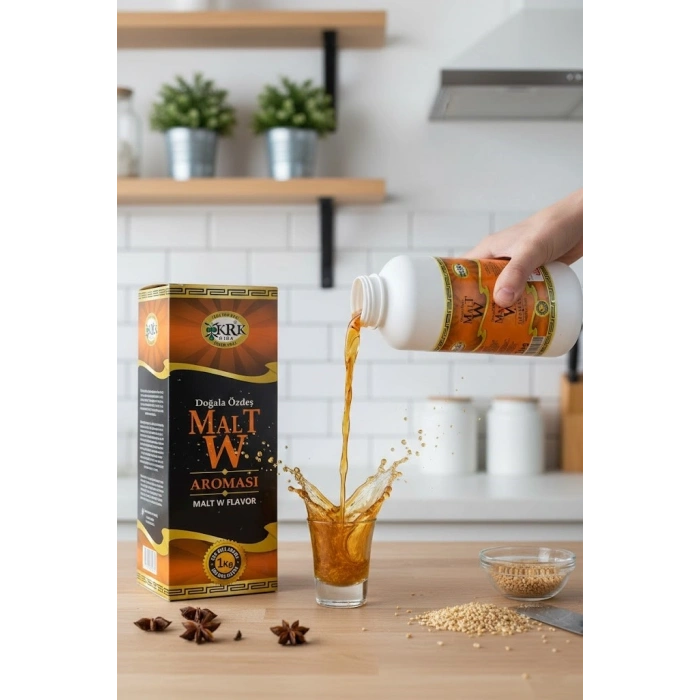 KRK Malt W Aroması 1 KG – Yoğun Konsantre Meşe ve İskoç Karakterli Malt Esansı