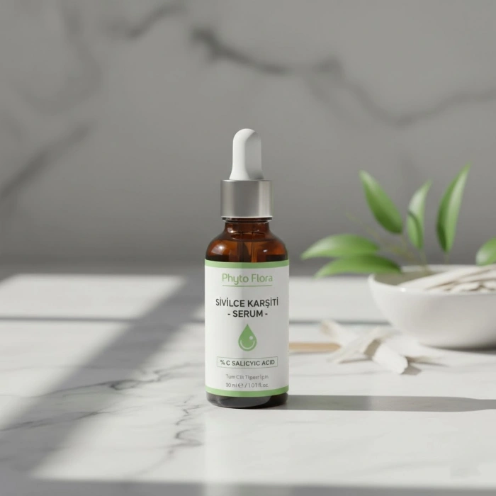 : Phyto Flora %1 Salisilik Asit Sivilce ve Gözenek Karşıtı Cilt Bakım Serumu - 30 ml