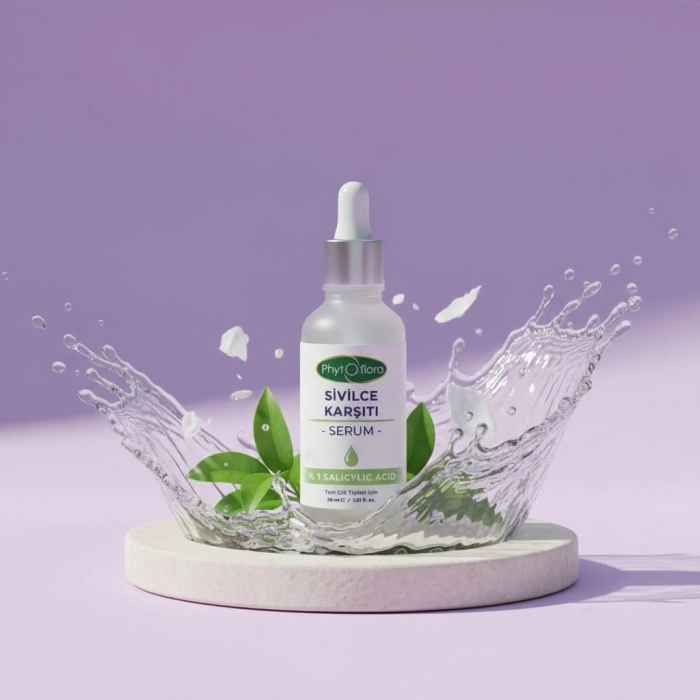 : Phyto Flora %1 Salisilik Asit Sivilce ve Gözenek Karşıtı Cilt Bakım Serumu - 30 ml