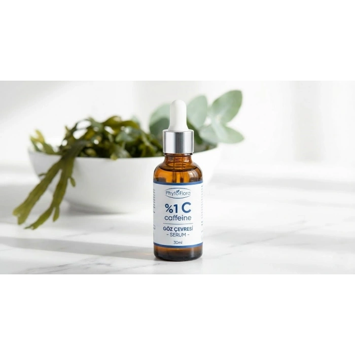 Phyto Flora Göz Çevresi Bakım Serumu - %1 Kafein Etkili, Torba ve Morluk Karşıtı - 30 ml