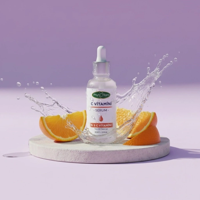 Phyto Flora Aydınlatıcı & Leke Karşıtı %5 C Vitamini Serumu - 30 ml