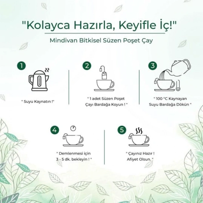 Acı Çehreli Karışık Bitki Çayı 30 Poşet – Metabolizma Destekleyici Bitki Çayı