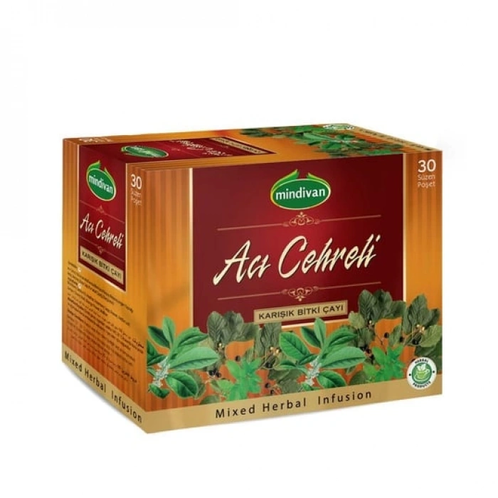 Acı Çehreli Karışık Bitki Çayı 30 Poşet – Metabolizma Destekleyici Bitki Çayı