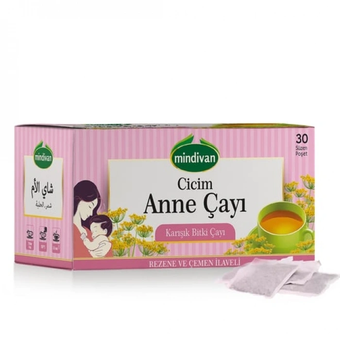 Cicim Anne Çayı Rezene ve Çemenli Karışık Bitki Çayı 30 Poşet