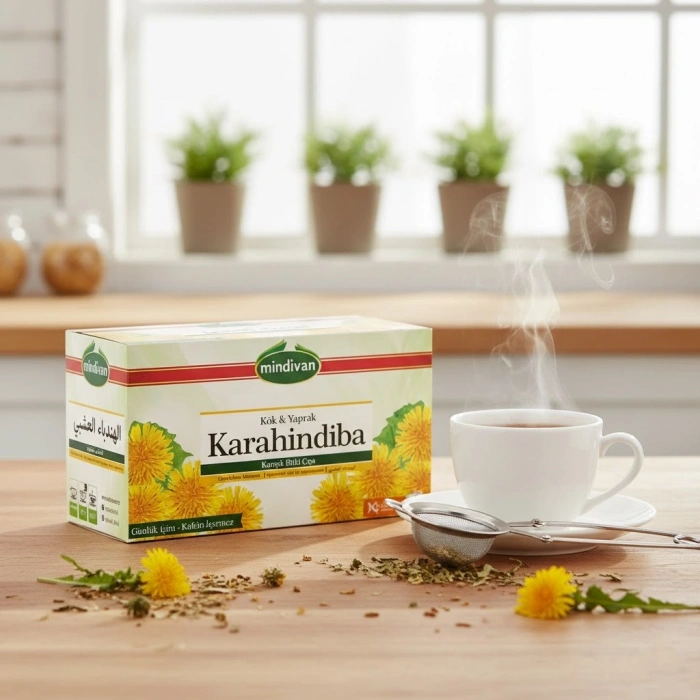 Mindivan Karahindiba Kök & Yaprak Bitki Çayı – 20 Süzen Poşet