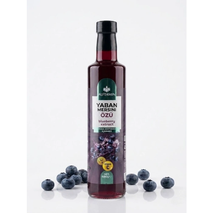 Alftamin Yaban Mersini Özü 650 gr - Vitamin C İlave Edilmiş, Doğal Öz