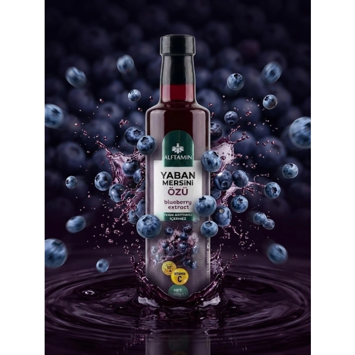 Alftamin Yaban Mersini Özü 650 gr - Vitamin C İlave Edilmiş, Doğal Öz
