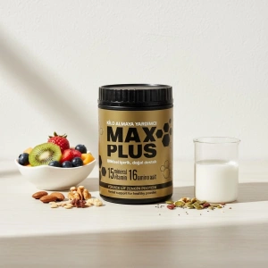 Max Plus Kilo Almaya Yardımcı Bitkisel Takviye - 15 Vitamin & 16 Amino Asit