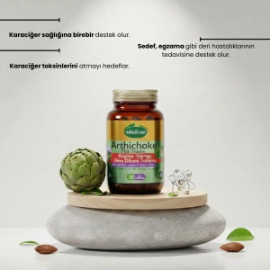 Mindivan Enginar Yaprağı ve Deve Dikeni Tohumu 60 Kapsül - Karaciğer Destek Kompleksi