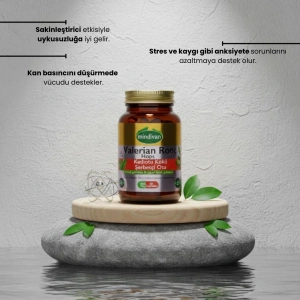 Mindivan Kediotu Kökü & Şerbetçi Otu 60 Kapsül - Rahatlatıcı ve Uyku Destekleyici