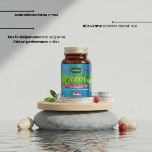 Mindivan L-Form Lepidyum & L-Karnitin Takviye Edici Gıda - 60 Kapsül
