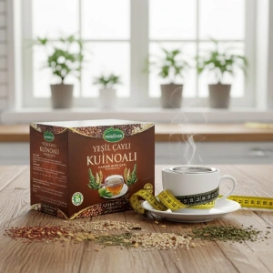 Mindivan Yeşil Çaylı Kinoa Karışık Bitki Çayı – 30 Süzen Poşet (Fit Yaşam Rutini İçin)