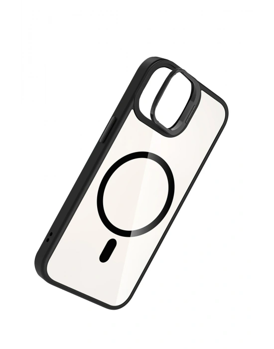Joko Apple iPhone 11 Remim Lensli Magsafe Standlı Kapak - Siyah