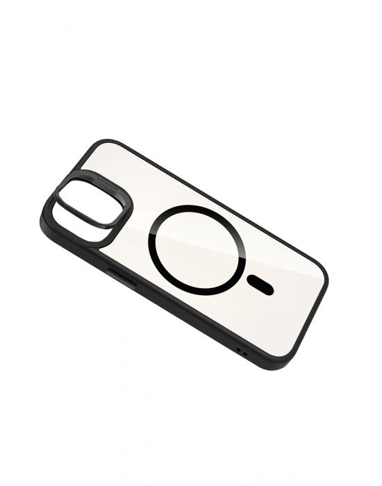 Joko Apple iPhone 11 Remim Lensli Magsafe Standlı Kapak - Siyah