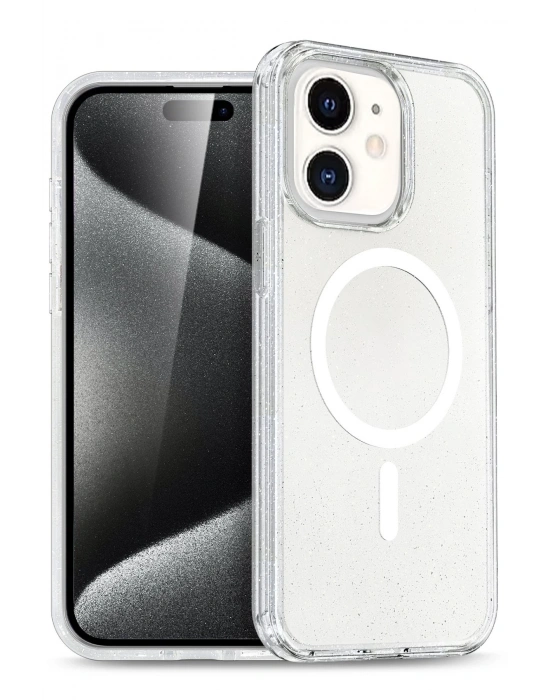 Joko Apple iPhone 12 Star Magsafe Kapak - Şeffaf