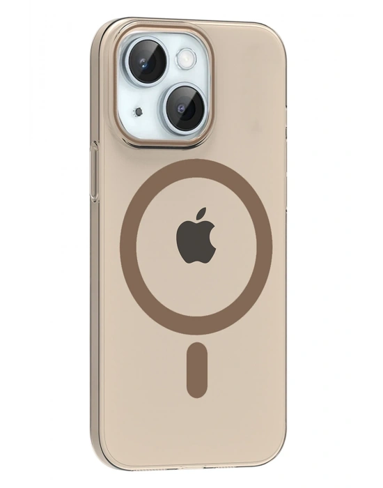 Joko Apple iPhone 14 PC Blank Magsafe Kapak - Çöl Titanyum