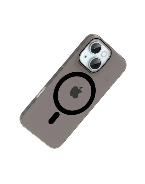 Joko Apple iPhone 14 PC Blank Magsafe Kapak - Siyah